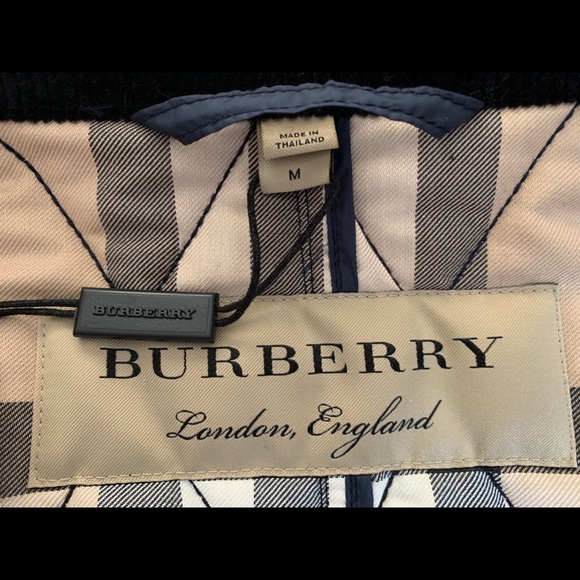 Burberry Men’s Garrington Quilted Field Navy Bova - Picture 13 of 14